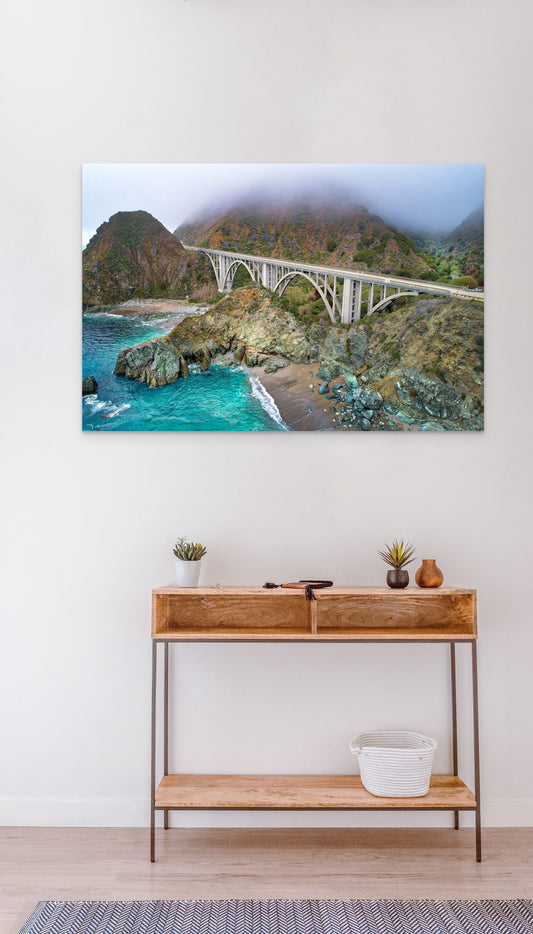 Big Creek Bridge - Big Sur - Metal Print