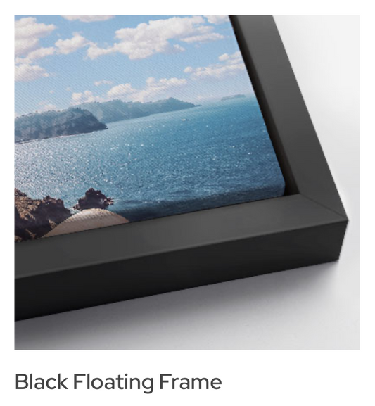 Pier Henge West - Framed Canvas