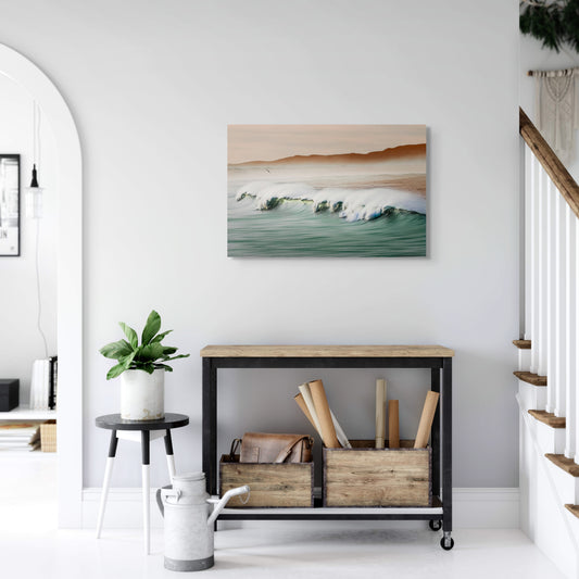 Coming Ashore - Metal Print