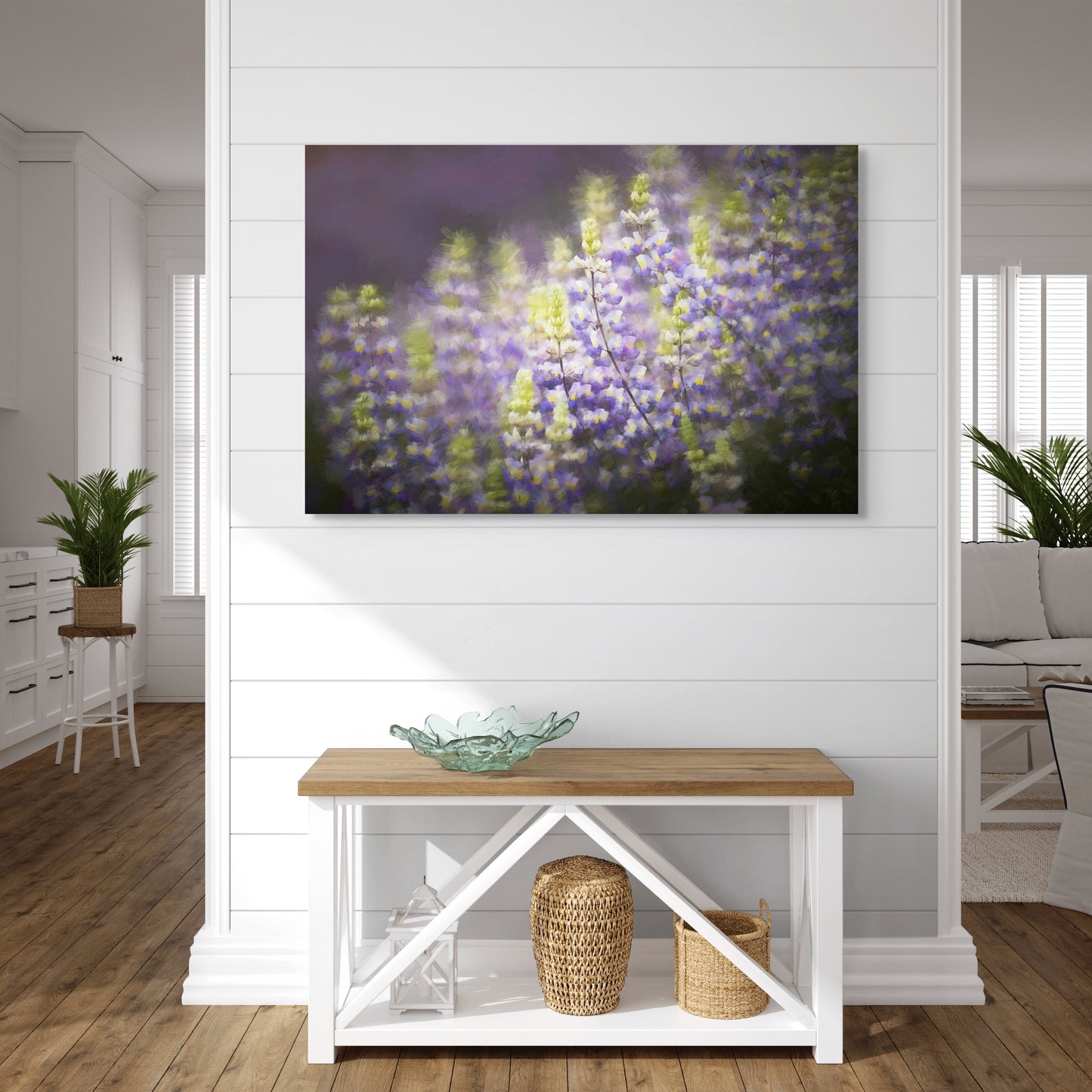 Figueroa Mountain Lupin 410 - Metal Print