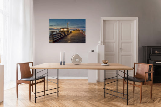 Old Port Pier Pre-Dawn 2023 - Metal Print