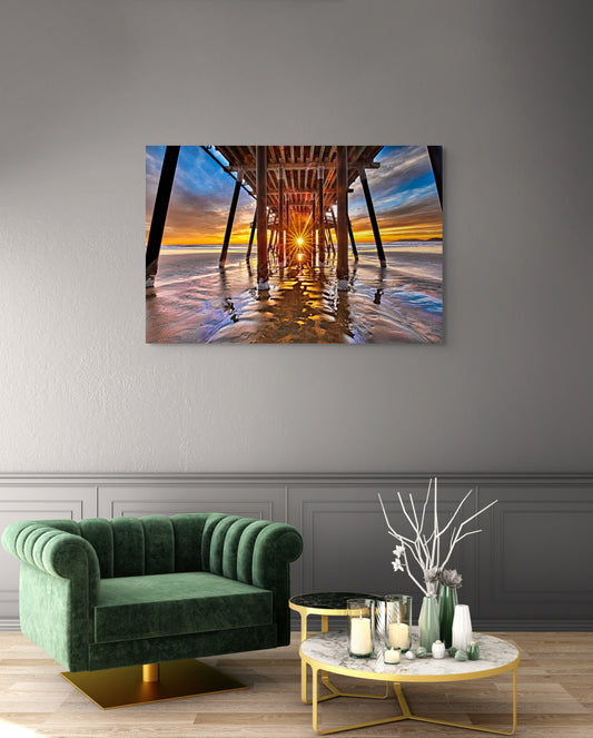 Pismo Henge - Metal Print