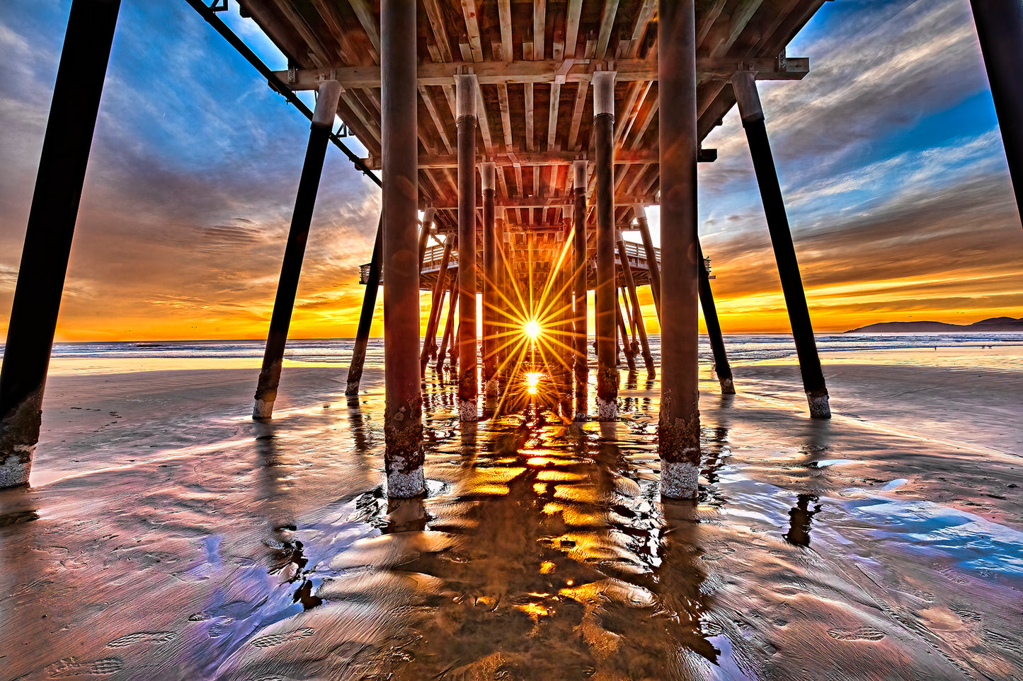 Pismo Henge - Metal Print