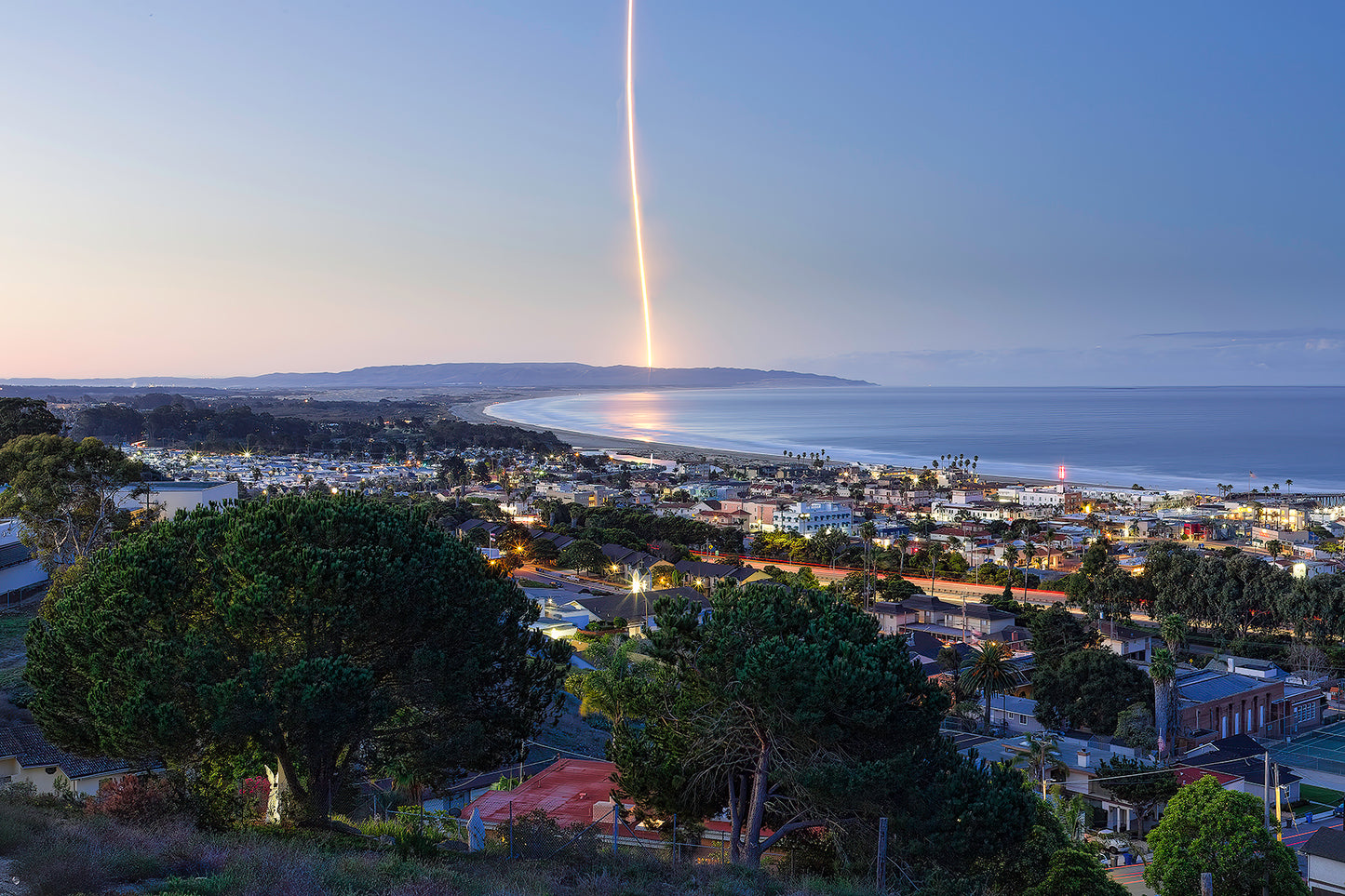 Falcon 9 Rocket Launch 2018 - Metal Print
