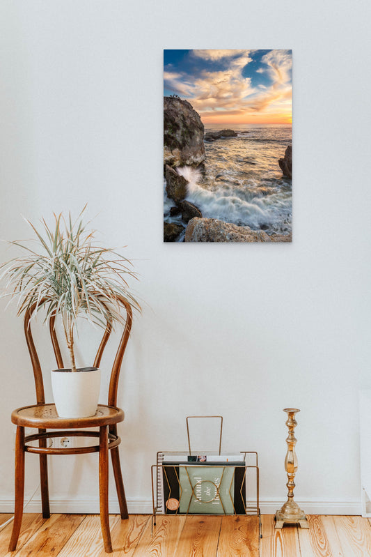 Shell Beach Pastels - Metal Print