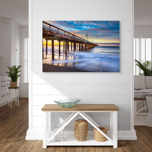 Avila Pier at Sunrise 20241124 - Metal Print