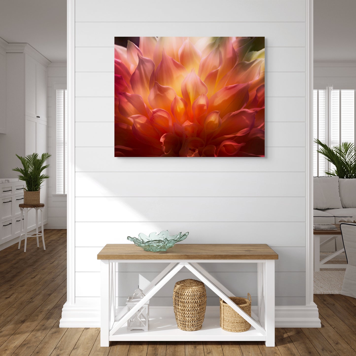 Dazzling Dahlia - Metal Print 3x4 format
