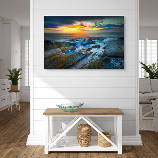 Montana de Oro Sunset 20171114-453 - Metal Print