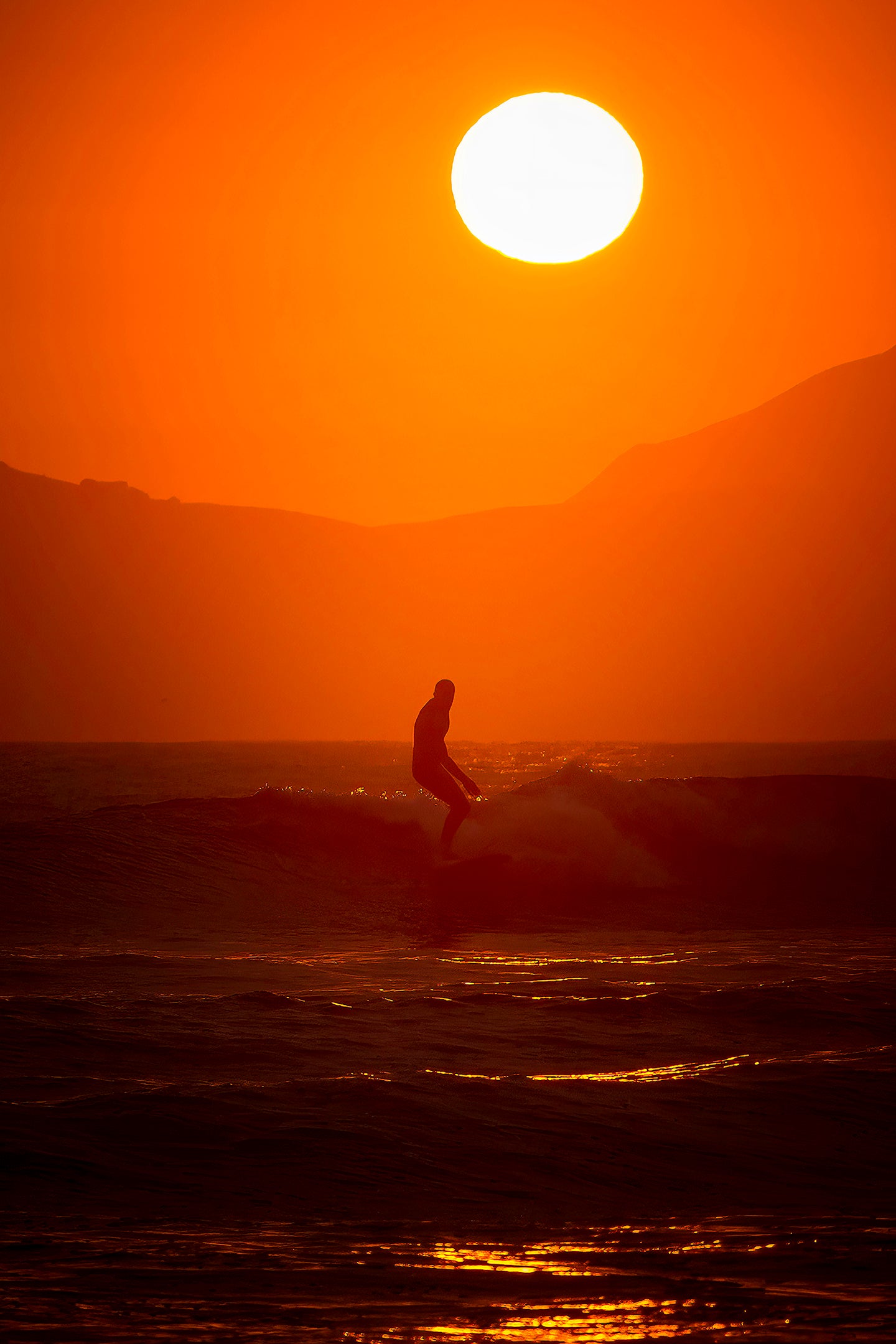Endless Summer_Surfer - Framed Canvas
