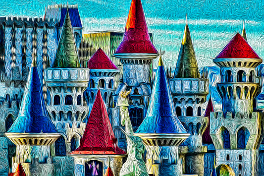 Excalibur - Framed Canvas
