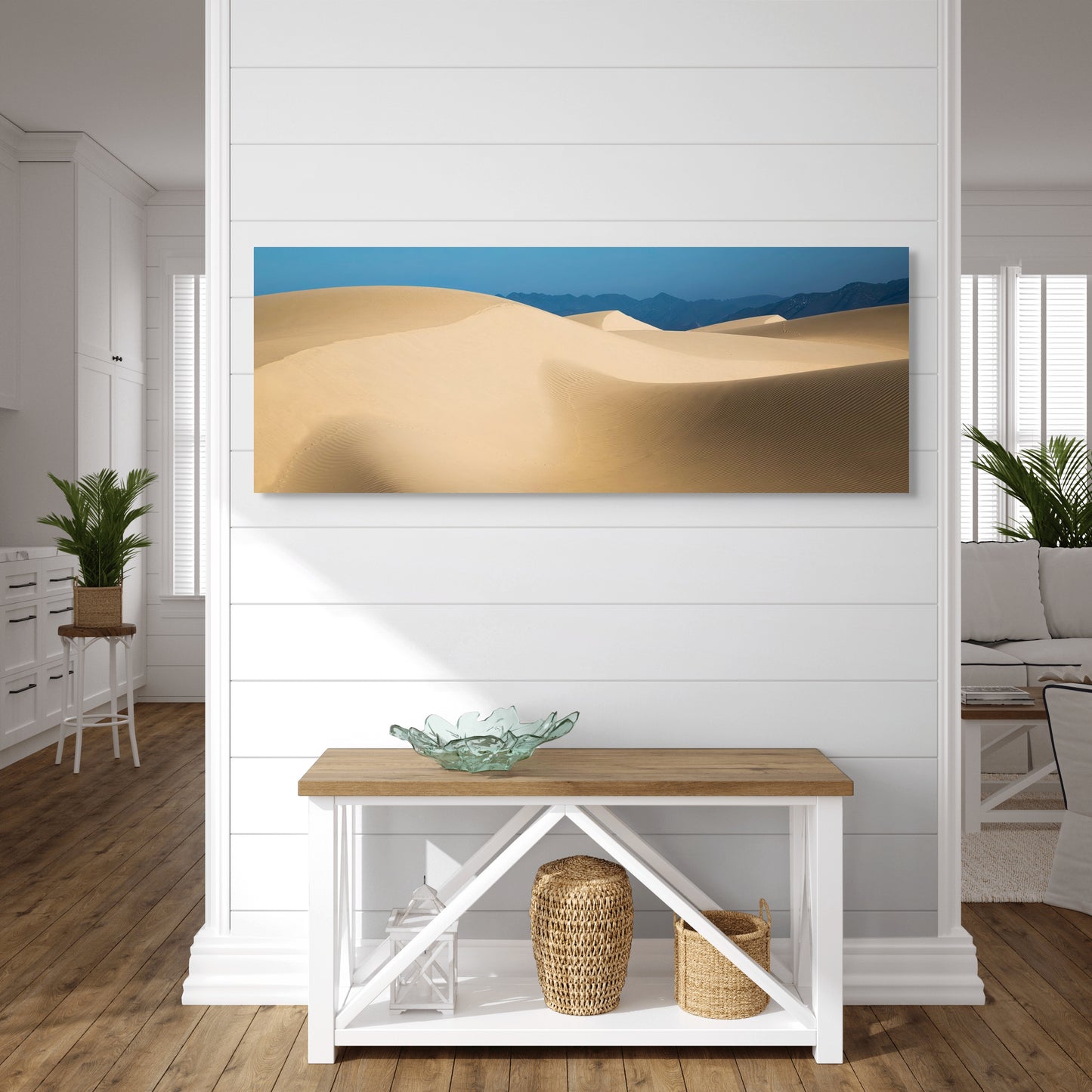 Oceano Dunes Panorama 274 V.2 - Metal Print