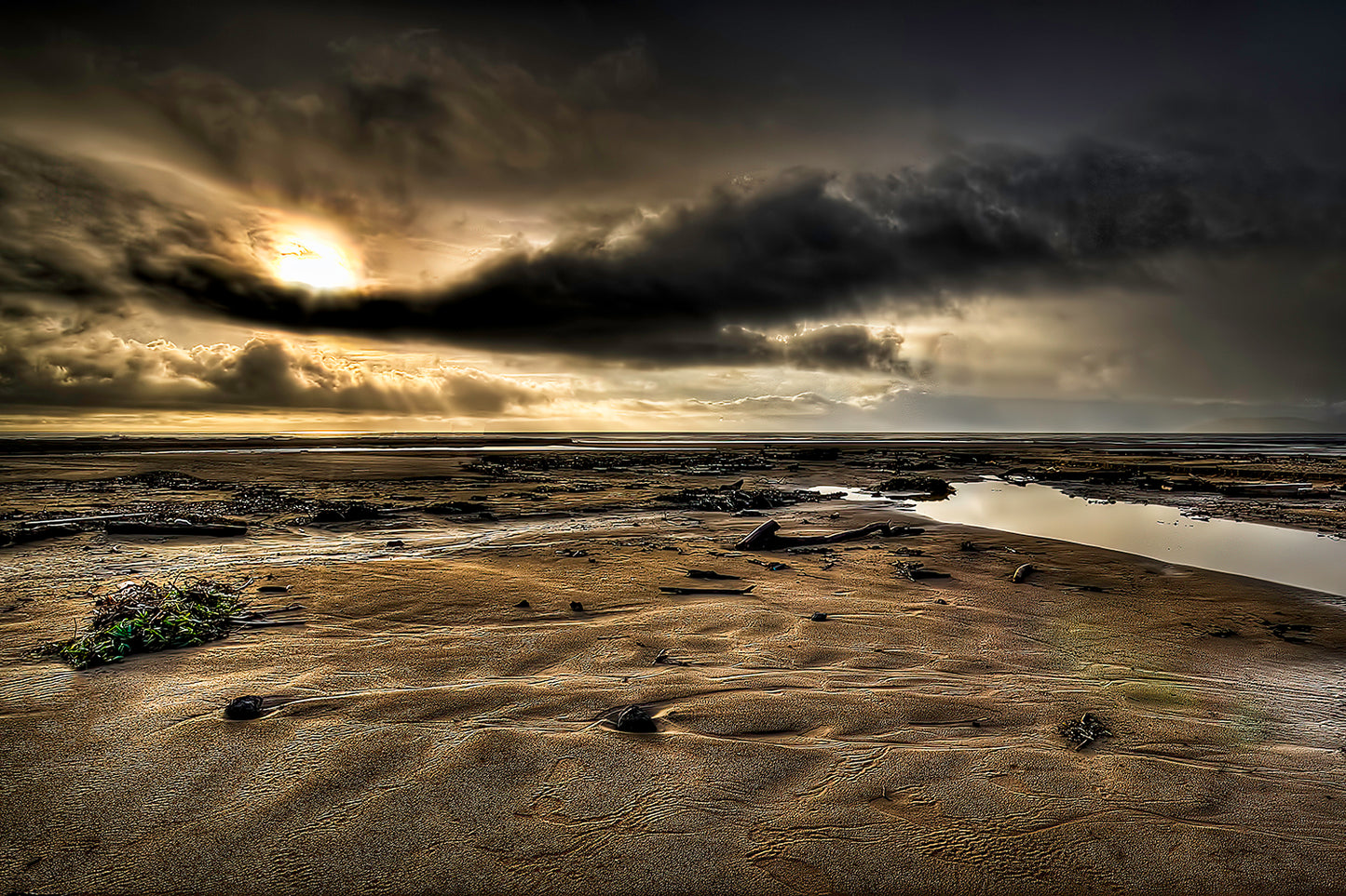 Pismo_Storm - Metal Print