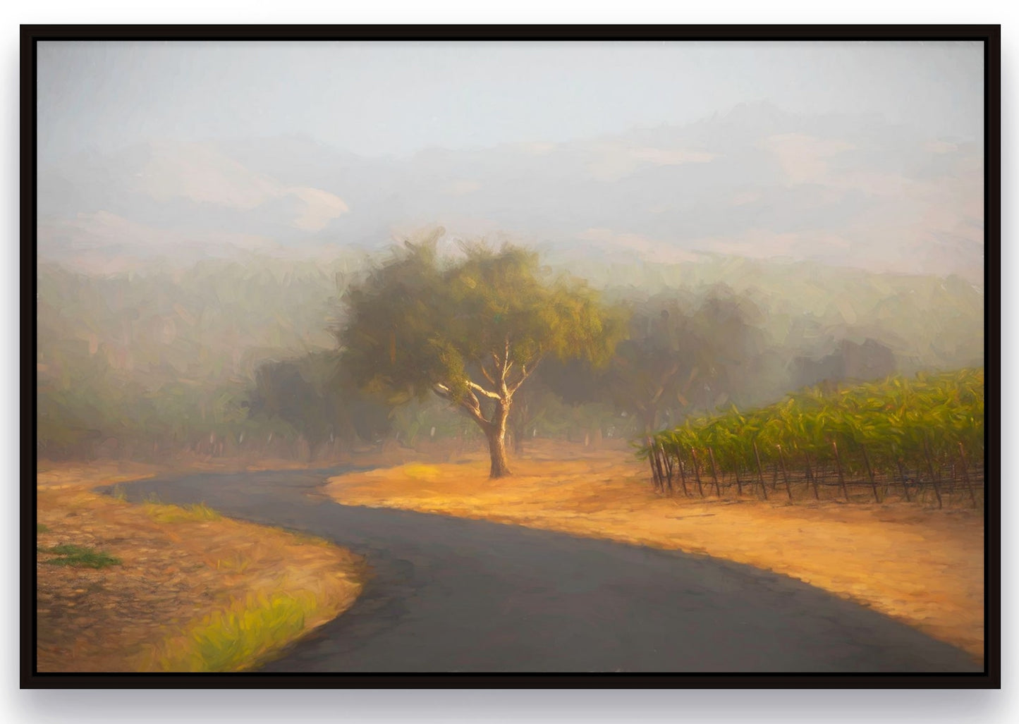 Edna Ranch Sunrise - Framed Canvas