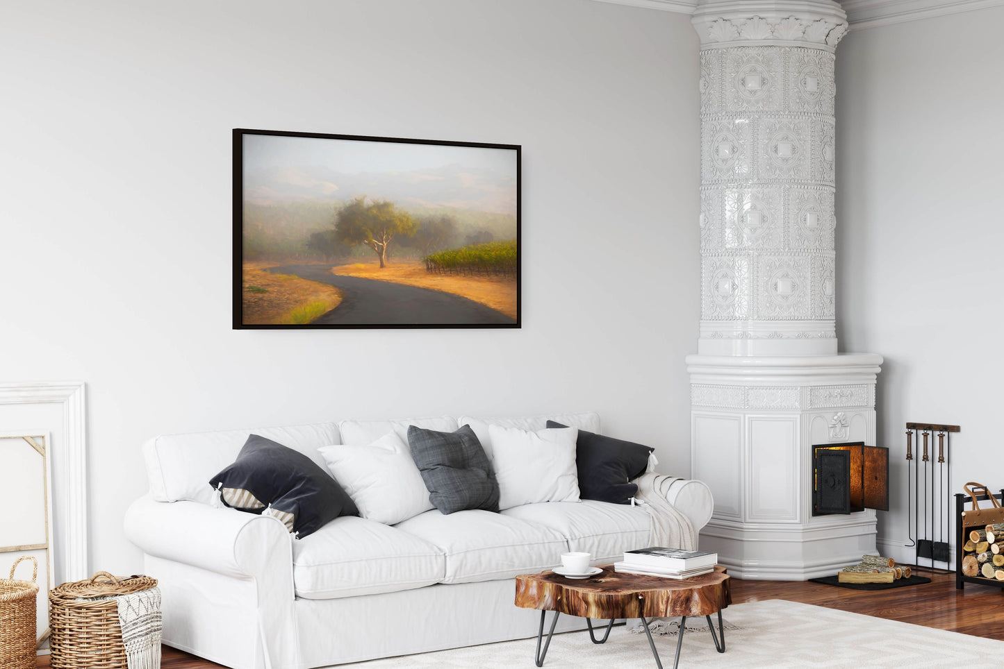 Edna Ranch Sunrise - Framed Canvas